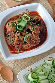 Sate ayam dan kuah kacang. Ayam Masak Sambal Kacang Qasey Honey