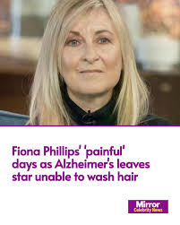 TV presenter Fiona Phillips, who was diagnosed with Alzheimer's disease  three years ago, has opened up about her everyday life with the condition.