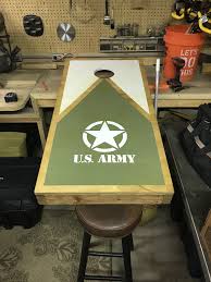 United States Army Cornhole Boards Cornhole Boards Designs Custom Cornhole Boards Diy Cornhole Boards