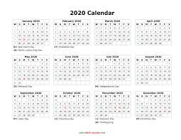 Blank 2020 Calendar Printable Pleasant For You To My Personal Blog In This Time Period I Ll Calendar Template Printable Yearly Calendar Calendar Printables