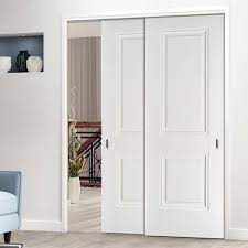 Check spelling or type a new query. Two Sliding Doors And Frame Kit Arnhem 2 Panel Door White Primed