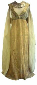 Egyptian Goddess Gown Egyptian Clothing Egyptian Dress Egyptian Fashion