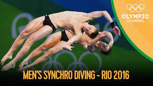 The diving competitions at the 2020 summer olympics in tokyo is planned to feature eight events. Diving Men S Synch 10m Platform Full Competition Rio 2016 Replays Youtube