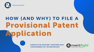 *remember that the provisional patent application is for a utility patent application, but you must file a nonprovisional patent application (within 1 year of do you really want to spend your time/energy learning about how to write and draft a patent application instead of working on making your. Provisional Patent How And Why To File An Application Michelson Ip