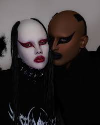 Few artists provoke and transform as viscerally as @matieresfecales. The  Montreal-native duo, Hannah Rose Dalton and Steven Raj Bhaskaran, reimagine  the human body as a sculptural medium, blending post-humanist forms and  radical