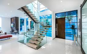 A unique handrail design for indoor stairs to give a unique look to. 60 Gorgeous Stair Railing Ideas Designing Idea