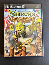 PS2 - Shreks Carnival Craze Party Games - Etsy