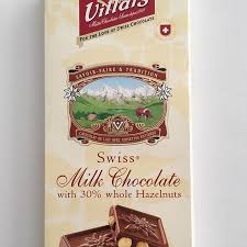 One Of My Favorites The Villars Swiss Milk Chocolate With Whole Hazelnut Chocolatebars Milkchocolate Swiss Chocolate Milk Hazelnut Swiss Chocolate