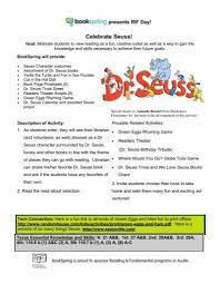 Seuss trivia game # 1. 12 13 Celebrate Seuss Bookspring