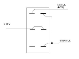 A wiring diagram is a streamlined traditional photographic depiction of an electric circuit. Nav Lights And Stern Light Will Not Lite Breaker Switch Is Fine And Hot Are The Lights Wired In Series