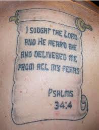 Psalms 144.1 3d stone tattoo forearm. Tattoo From The Bible Quotes Psalm Quotesgram
