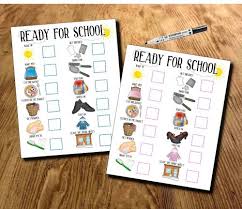 Back To School Offer Kids Ready For School Morning Routine School Morning Planner