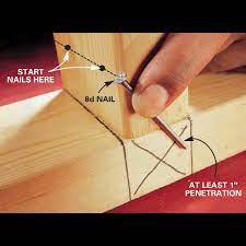 Toenailing Basics Construction Nails Carpentry Basics Basic