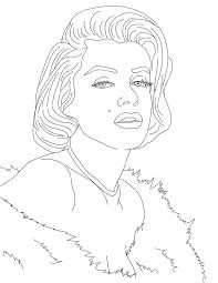 Marilyn Monroe Coloring Pages In 2020 People Coloring Pages Coloring Books Coloring Pages Inspirational