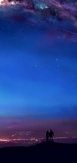 Couple Night Sky Scenery Anime 4k Wallpaper 122 You can also upload and share your favorite 1080x2280 wallpapers. couple night sky scenery anime 4k