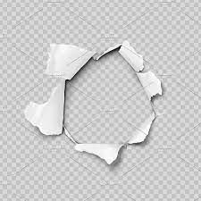 Torn Paper Realistic Torn Paper Transparent Background Sheet Of Paper
