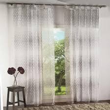 Die länge des vorhangs bestimmen. Gardine Transparent Im 2er Set Mit Schlaufen U Real De