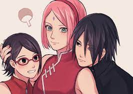 Background stiker pernikahan naruto : Anime Boruto Naruto Sarada Uchiha Sasuke Uchiha Sakura Haruno Hd Wallpaper Background Image Wallpaper Cart Sasusaku Sasuke Uchiha Uchiha