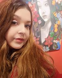 💕Retrato de Kara Russ en el Museo Juan Yapary obra realizada por Mirian  Krausse ✨ #retrato #rostro #retratos #retratoromantico #ensueño Retrato Kara  Russ