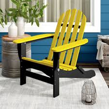 Shop for plastic adirondack chairs in adirondack chairs. Yellow Adirondack Chairs You Ll Love In 2021 Wayfair
