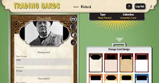 Turn your photos into trading cards! Free Technology For Teachers Make Trading Cards For Historical And Fictional Characters