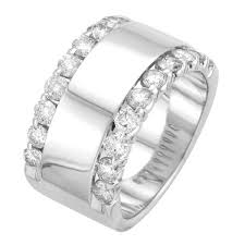 Find vintage wedding rings for women in unique styles. Wide Wedding Bands With Diamonds For Women Wedding And Bridal Inspiration Diamond Anniversary Rings Anniversary Rings Diamond Anniversary