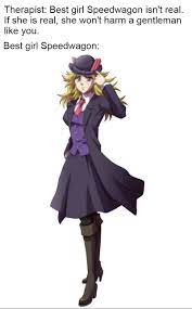 Whatever gender is, Speedwagon is the best girl of JoJo : rAnimemes