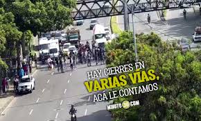 Lea aquí todas las noticias sobre paro nacional: Paro Nacional Del 28 Asi Estan Las Vias En Medellin