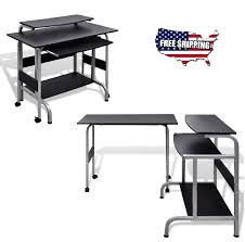 Small Computer Desk Adjustable Workstation Laptop Table Writing Study Office Set Small Computer Desk Adjustable Workstation Adjustable Computer Desk