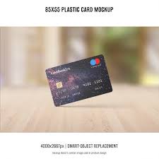 Download Free Psd Plastic Credit Card Mockup PSD Mockup Templates