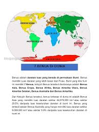 Benua asia merupakan benua terbesar di dunia(30% daratan yang terdapat di permukaan bumi). Benua Adalah Daratan Luas Yang Berada Di Permukaan Bumi