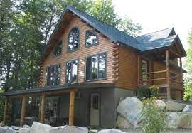Log cabins with walkout basements. Pin On Dream Home