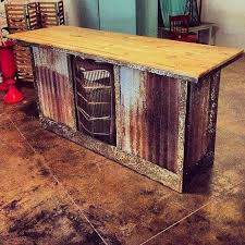 Pin By Steve Tulp On Bar Rustic Bar Wood And Metal Wood