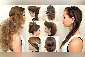 Afin de le porter avec style il ne faut pas oublier de plaquer vos cheveux avec du gel coiffant, si vos cheveux sont courts, sinon faites si vous avez les cheveux longs le meilleur conseil avec un serre tête qui ne fait pas mal de type classique et d'attacher vos cheveux. Tutos Coiffures De Fetes Avec Headbands Et Serre Tetes Coiffure Version Femina