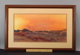 JACK DIETRICH New Mexico American Southwest Landscape Watercolor Painting