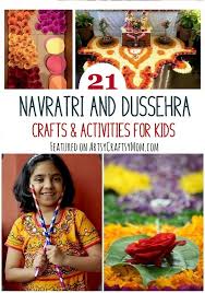 21 Navratri Dussehra Activities Crafts For Kids Artsy