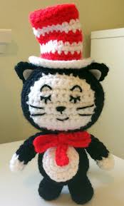 The Cat In The Hat Amigurumi Free Pattern Crochet Cat Toys Crochet Cat Crochet Amigurumi