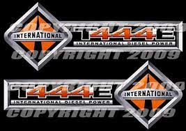International Badges Powerstroke Ford Powerstroke Badge