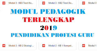 Contoh soal pedagogik pretest ppg tahun 2018. Modul Pedagogik Terlengkap 2019 Jalurppg Id