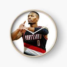 Shop damian lillard jerseys and gear at fanatics. Uhren Basketball Redbubble