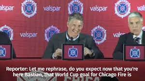 $49.99 + $4.50 shipping + $4.50 shipping + $4.50 shipping. Reporter Confuses Schweinsteiger By Asking If Chicago Fire Can Win The World Cup Youtube