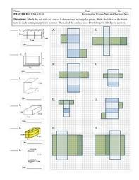 Students Match A Net To The Correct Rectangular Prism There Are 6 Problems But 8 Nets Students Are Also Ask Rectangular Prisms Rectangular Prism Surface Area