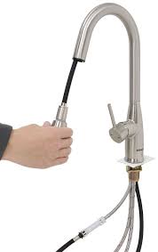 Best kitchen faucets review 2018 chevy bolt. Rv Kitchen Faucet W Pull Down Spout Single Lever Handle Brushed Nickel Patrick Distribution Rv Faucets 277 000409