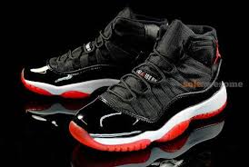 Jordan 11 Retro Black Red White Air Jordan 11 Youth Big Boy Bred Black Varsity Red White 378038 010 Air Jordans Retro Air Jordans Air Jordan 11 Bred