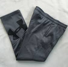 Under Armour Boys Storm Fleece Big Logo Pants Grey Sweatpants Nwt 45 Youth Xl Underarmour Athleticsweatpants Ev Logo Pants Athletic Sweatpants Under Armour