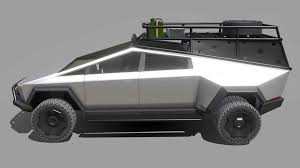 This outsider is a very different beast, however. Check Out This Tesla Cybertruck Render With Dually Conversion And Bed Rack