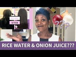 Hair loss can nowadays be reduced, or even stopped entirely if you know exactly what products to as nature is replete with blessed foods which is full of energy and vitality, brown rice and oats are the. Here S How Rice Water Onion Juice Can Help Your Hair Grow Video Rating 5 Random Grow Hair Onion For Hair Onion Juice For Hair