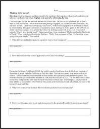 Inference Worksheets Middle School In 2020 Grammar Worksheets High School School Worksheets Middle School Reading