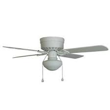 The wall switch used on a ceiling fan can control voltage to the fan through the fan supply wires or send radio wave signals through the air. Harbor Breeze Springfield Ii 52 In Antique Bronze Flush Mount Ceiling Fan
