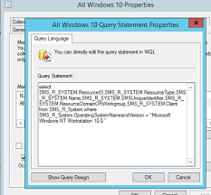 Converting Sccm Wql Query To Sql Windows Os Hub